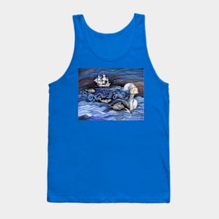 Ocean Hair. Tank Top